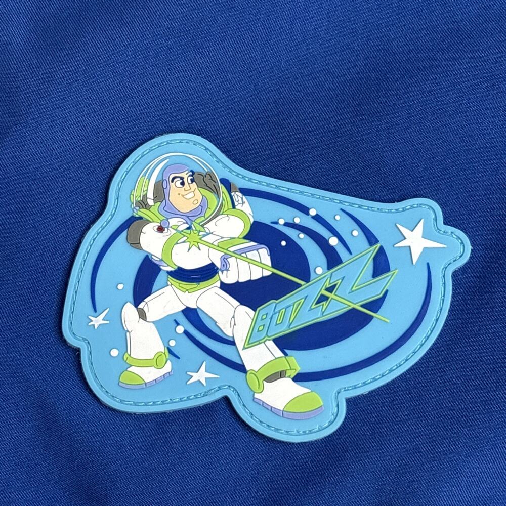 Disney Store Toy Story Buzz Lightyear Blue Gray Swim Shorts Trunks Size 4 5 S - Picture 2 of 6